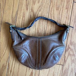 Coach Brown Pebbled Leather Soho Bag 10042